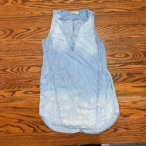 Cloth & Stone Chambray Sleeveless Dress